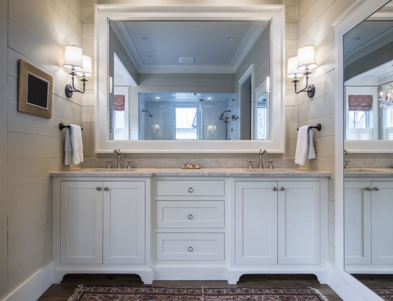 Modern Vanity with LED Lighting